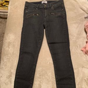 PAIGE Indio zip skinny jeans size 27